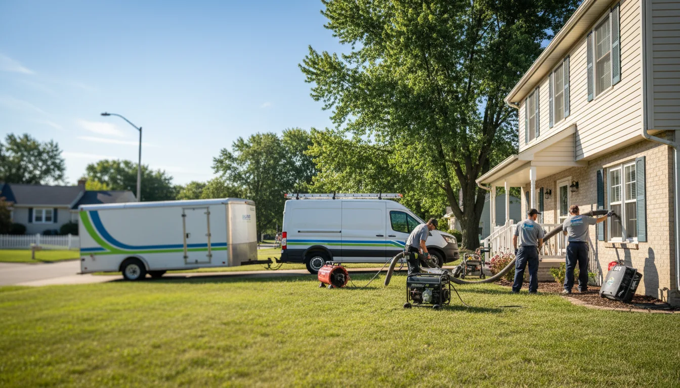 Flooded Basement Restoration And Cleanup With Repair in Karlsruhe, ND near me